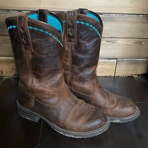 Ariat Womens Unbridled Roper Boots